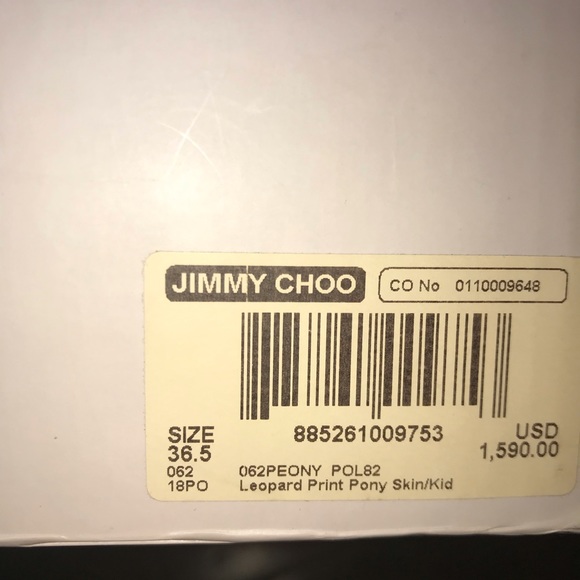 Incredibly Chic & Sleek Jimmy Choo Leopard Knee-Height Boots - Picture 6 of 6